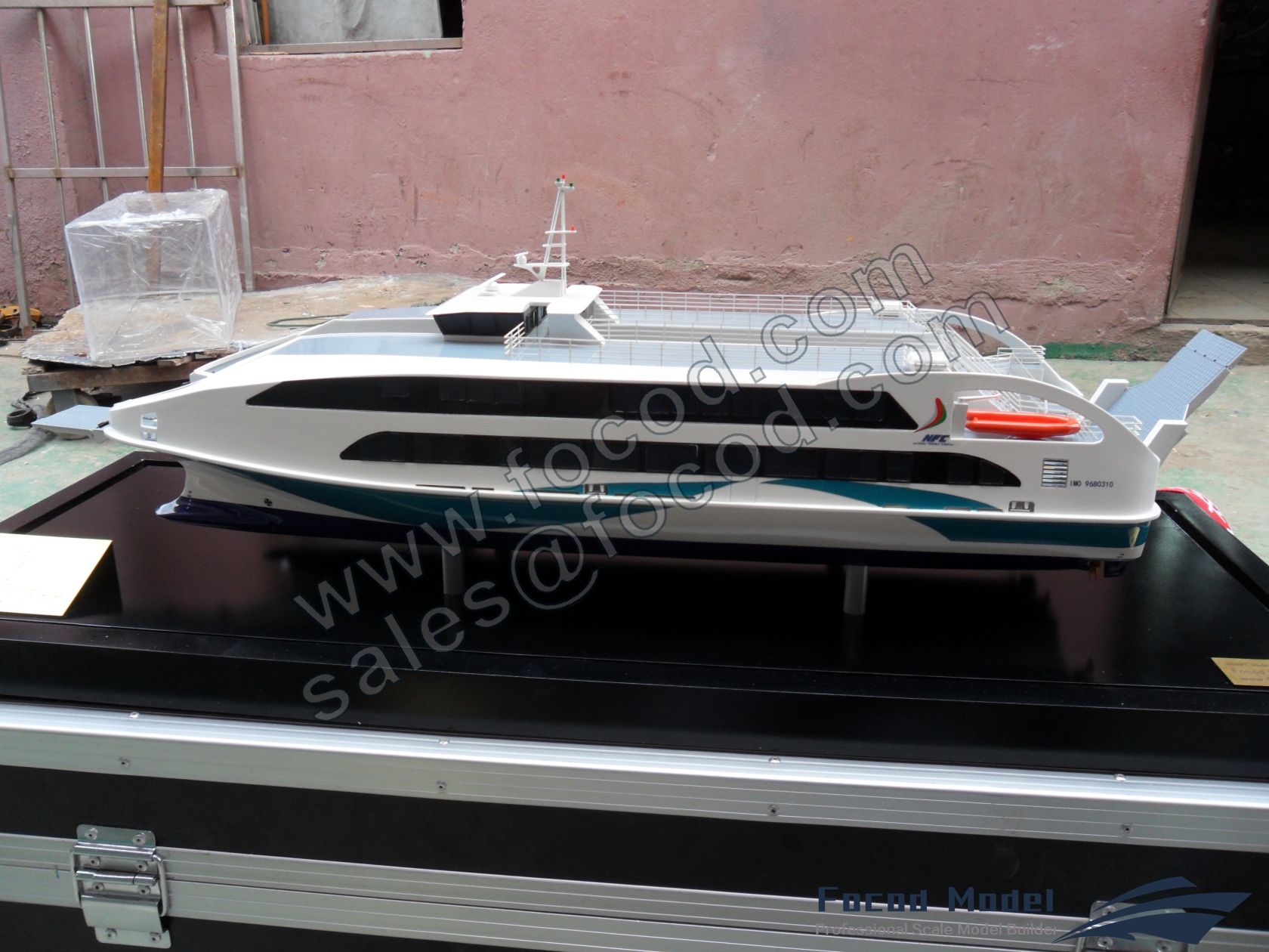 customized model of 45.8m ROPAX FERRY